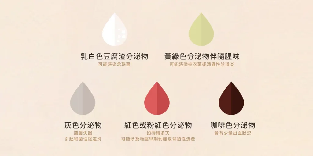分泌物顏色