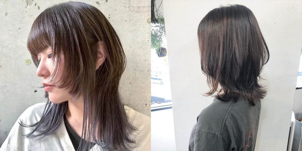 層次瀏海狼尾頭