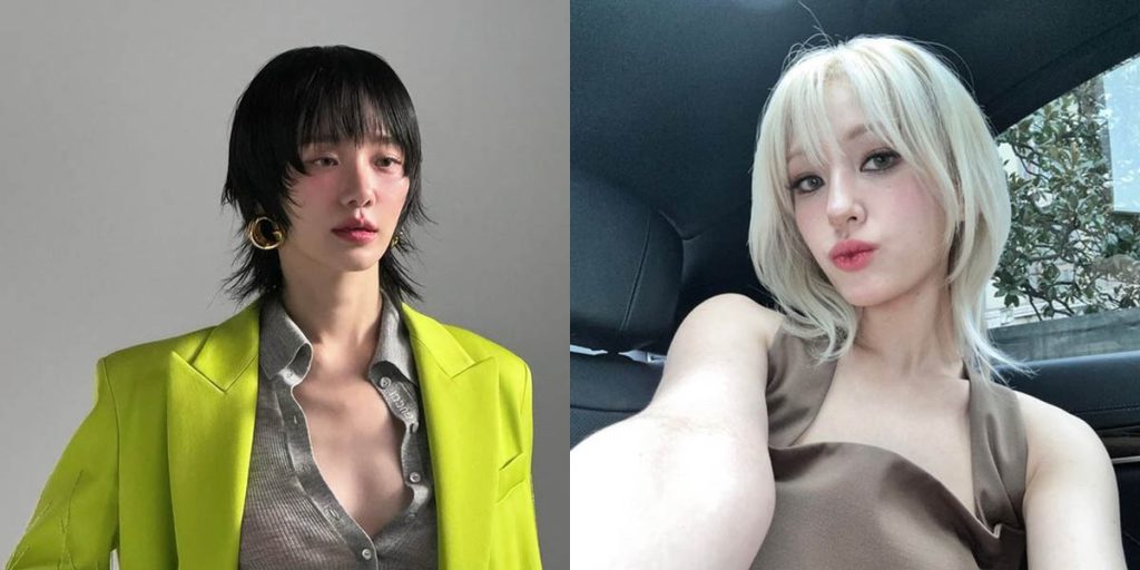 歐美感直髮狼尾頭