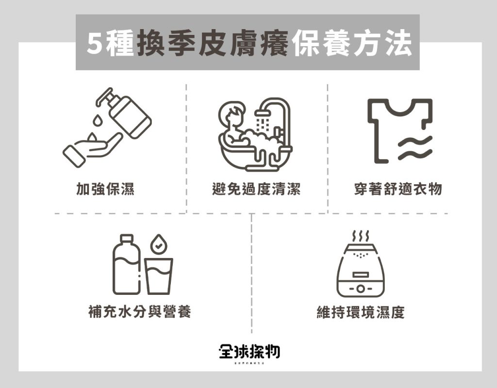 換季皮膚癢怎麼辦