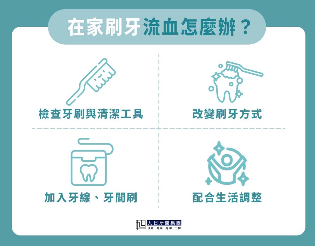 在家刷牙流血怎麼辦？