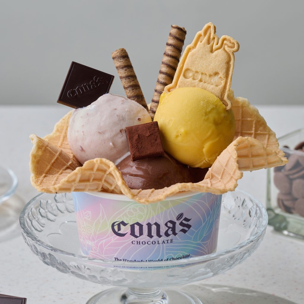 義式冰淇淋與可可飲品