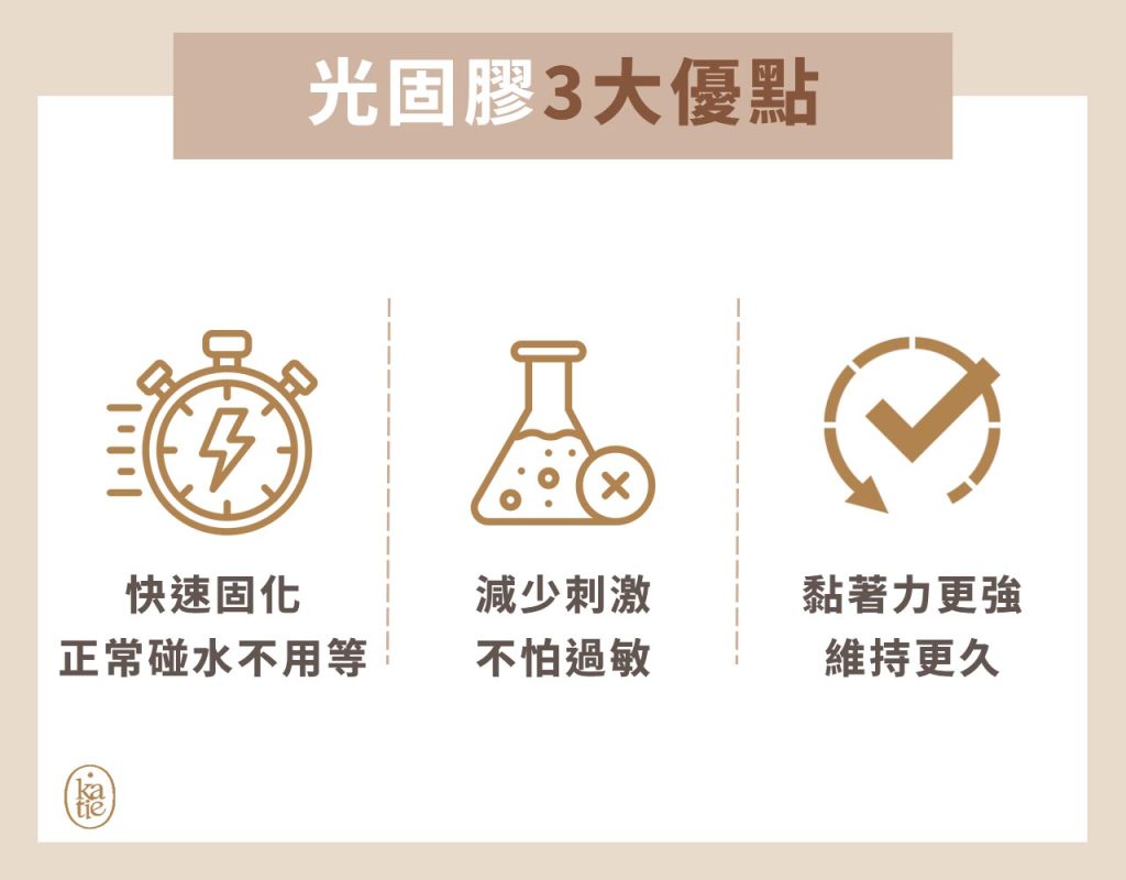 光固膠3大優點